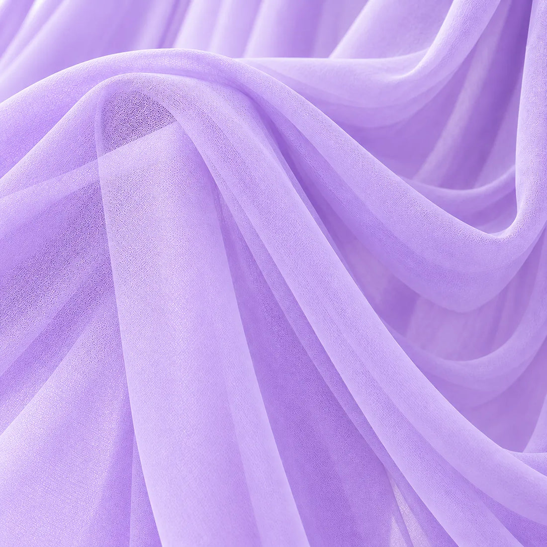 Drapé Arche Mariage Violet classique
