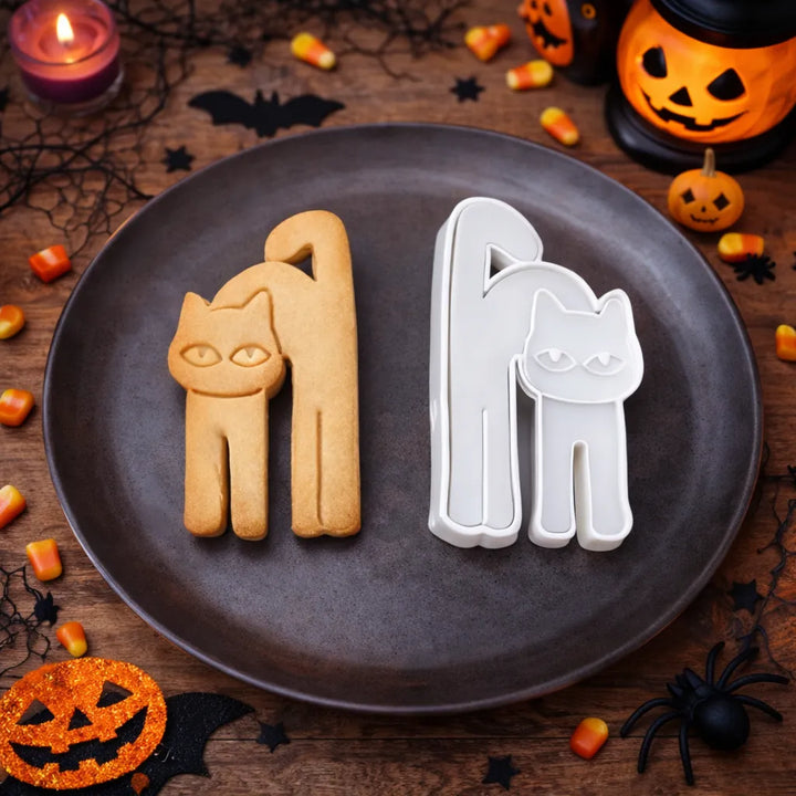 Emporte-Pièce Chat Halloween