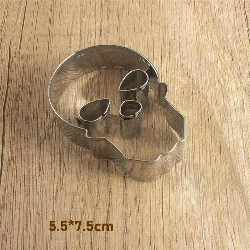 Emporte-Pièce Crâne en Acier Inoxydable Durable
