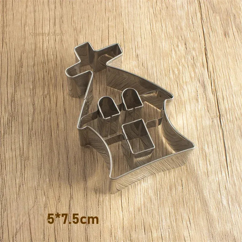 Emporte-Pièce Maison Hantée en Inox Durable