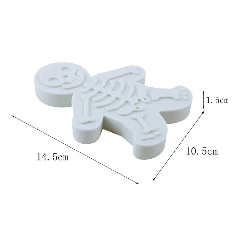 Emporte-Pièce Squelette Halloween Durable