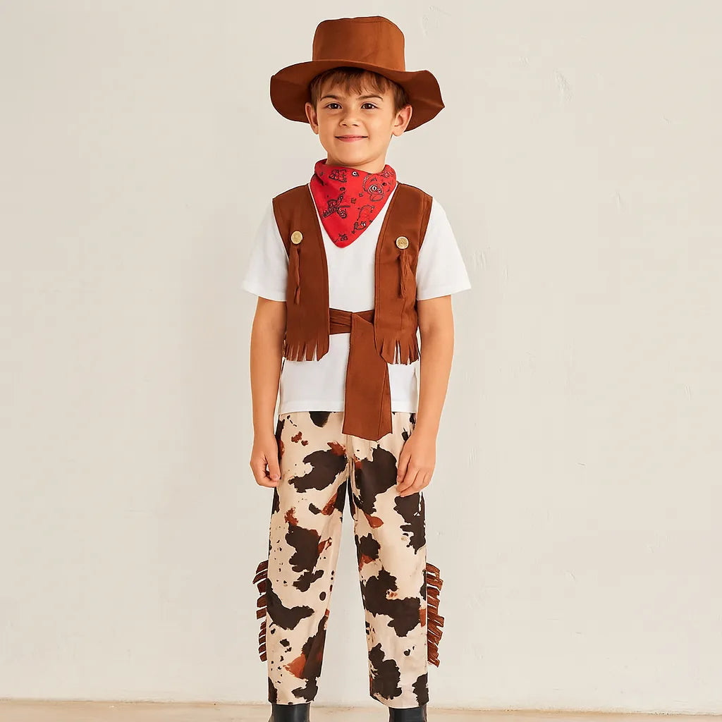 Ensemble Déguisement Cowboy Complet pour Enfant