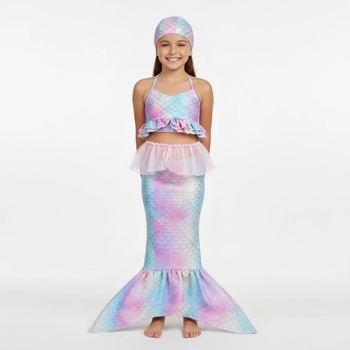 Ensemble de Bain Sirène Rose