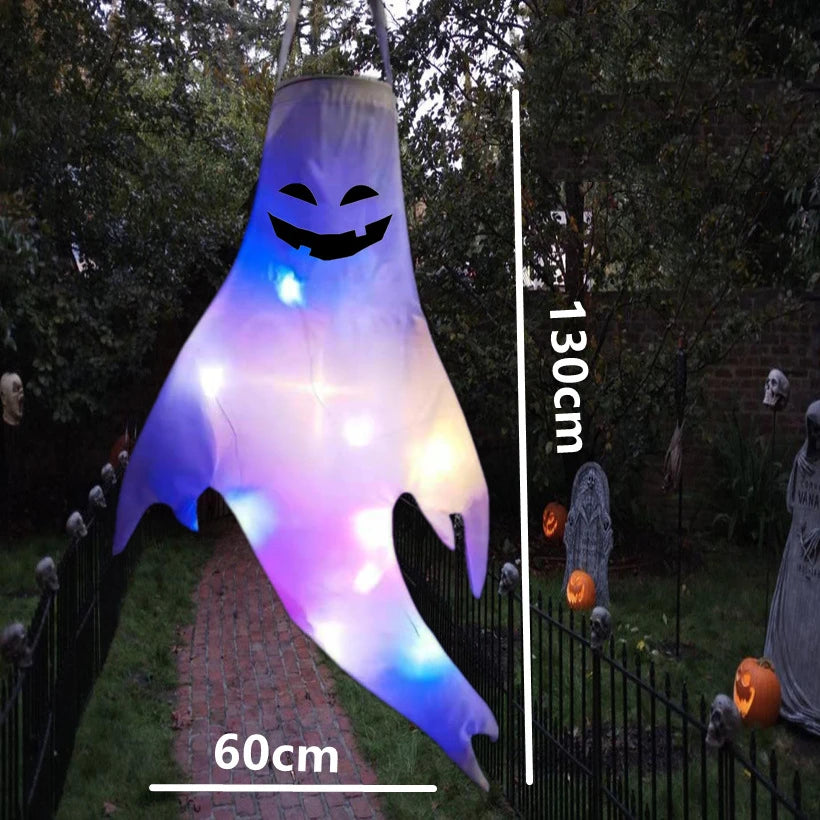 Fantôme Souriant Suspendu LED Accueillante