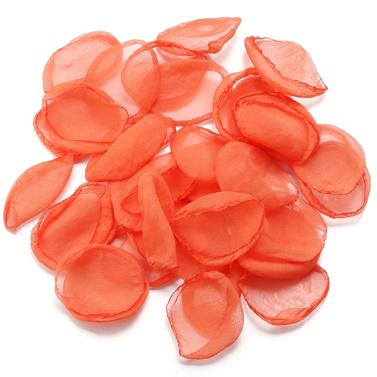 Faux Pétales Mariage Oranges Design