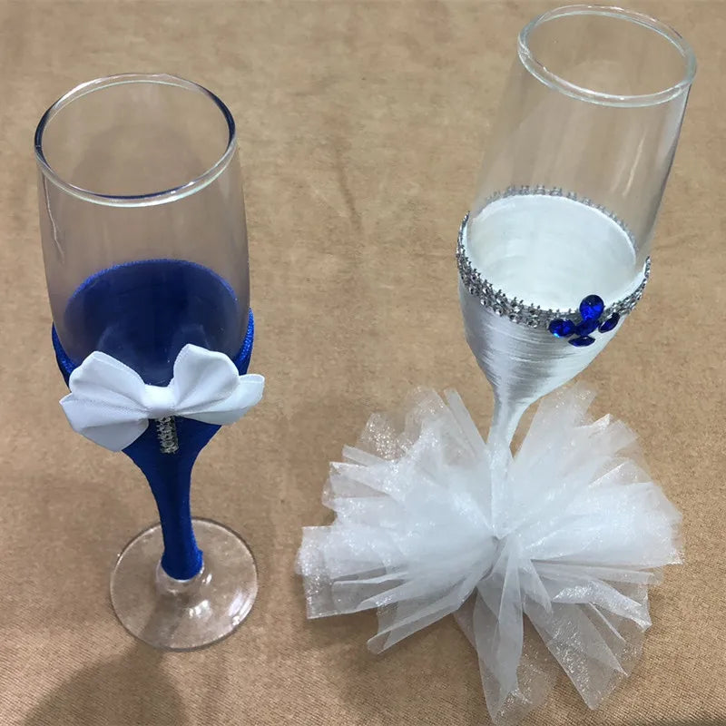 Flûte Mariage Champêtre en Jute Elégante