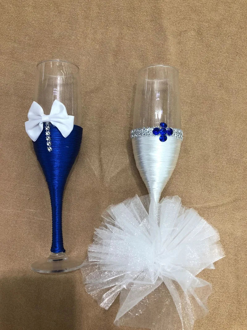 Flûte Mariage Champêtre en Jute Unique