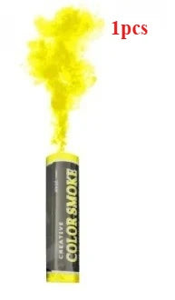 Fumigène à Main Jaune Moderne
