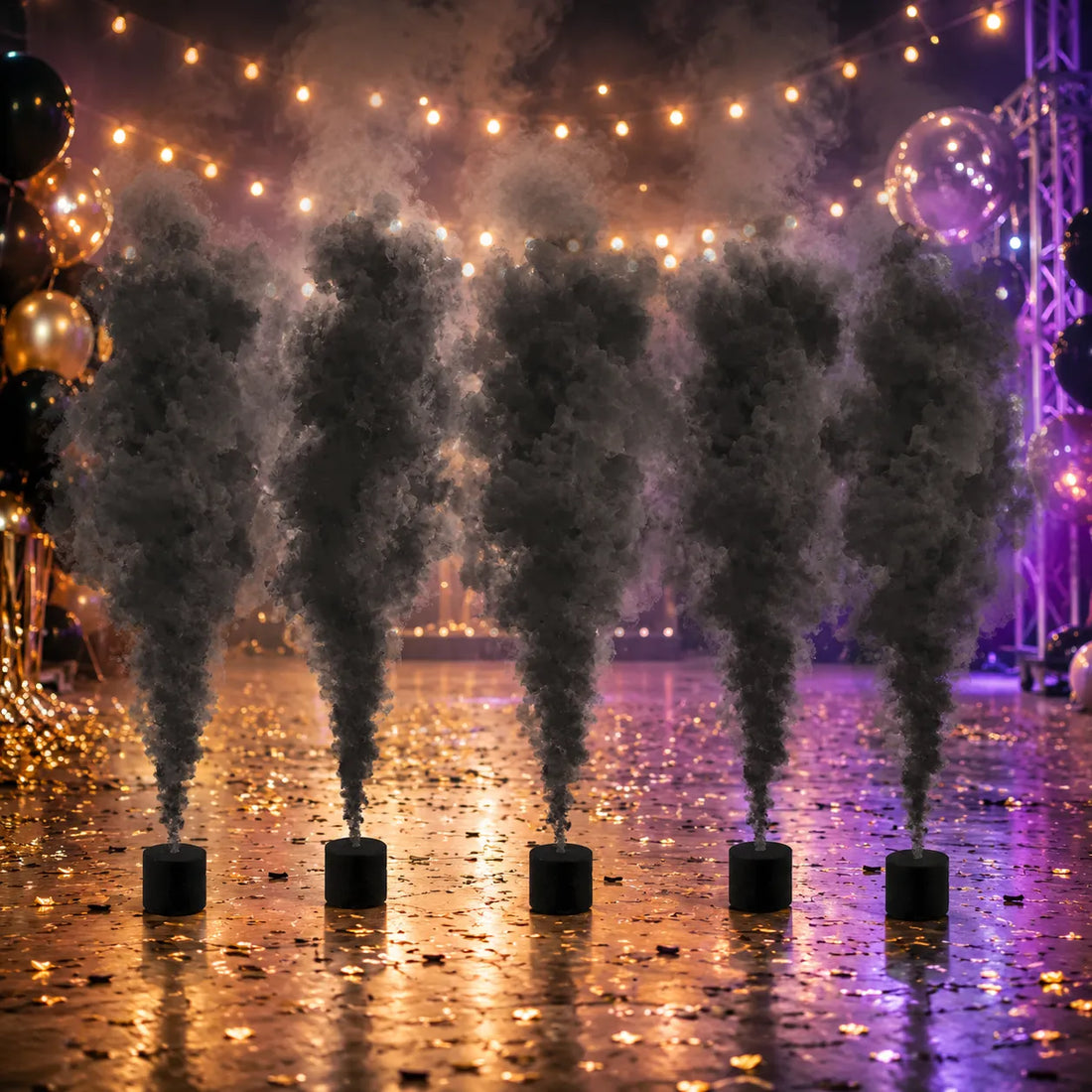 Fumigène de Sol Noir