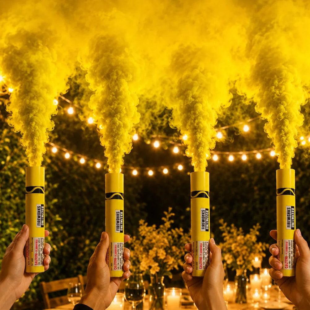 Fumigènes à Main Jaunes