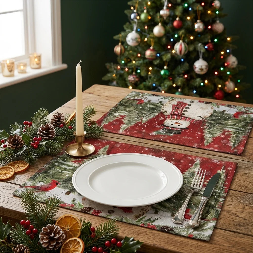 Set de Table Noël Hiver