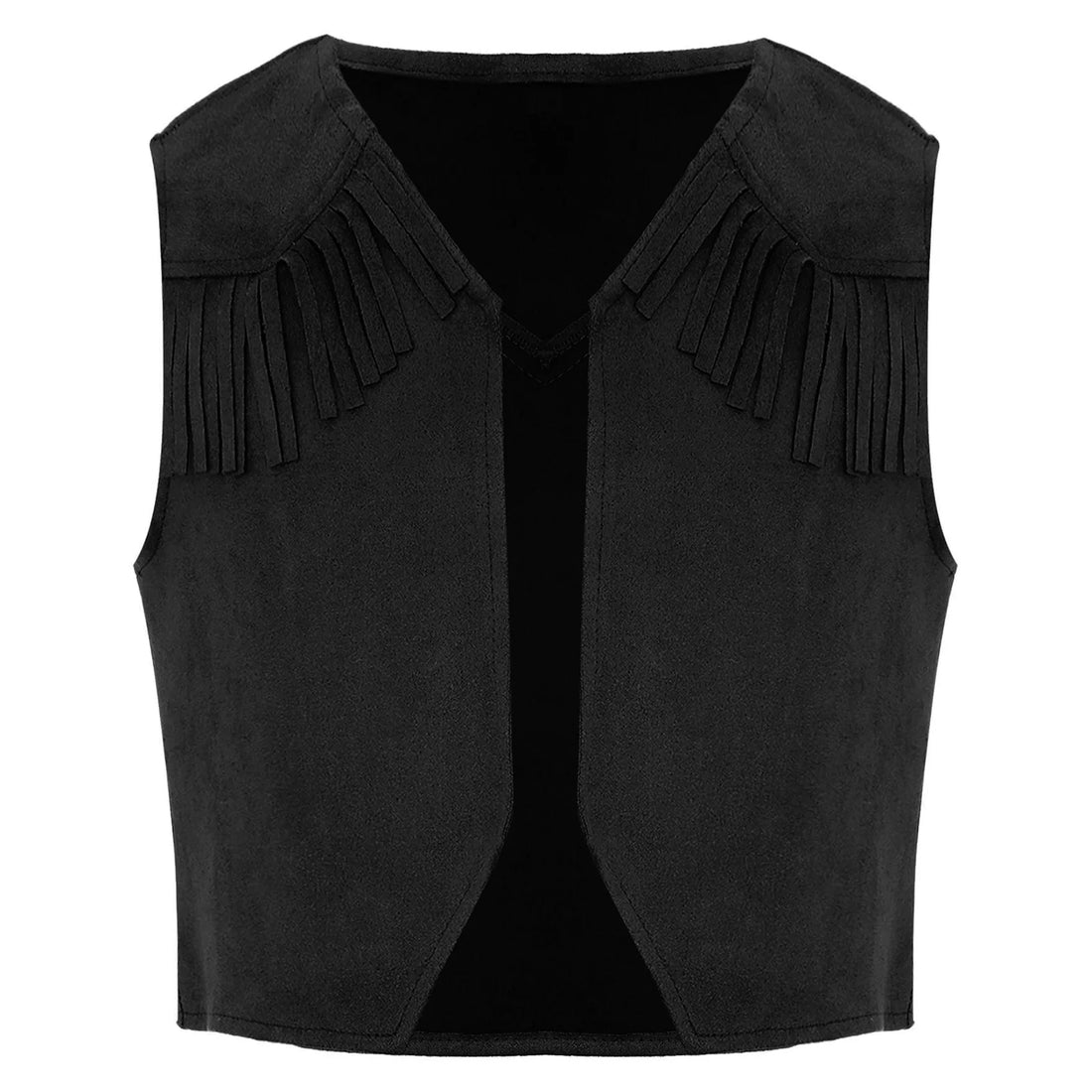 Gilet Cowboy Enfant Noir Original