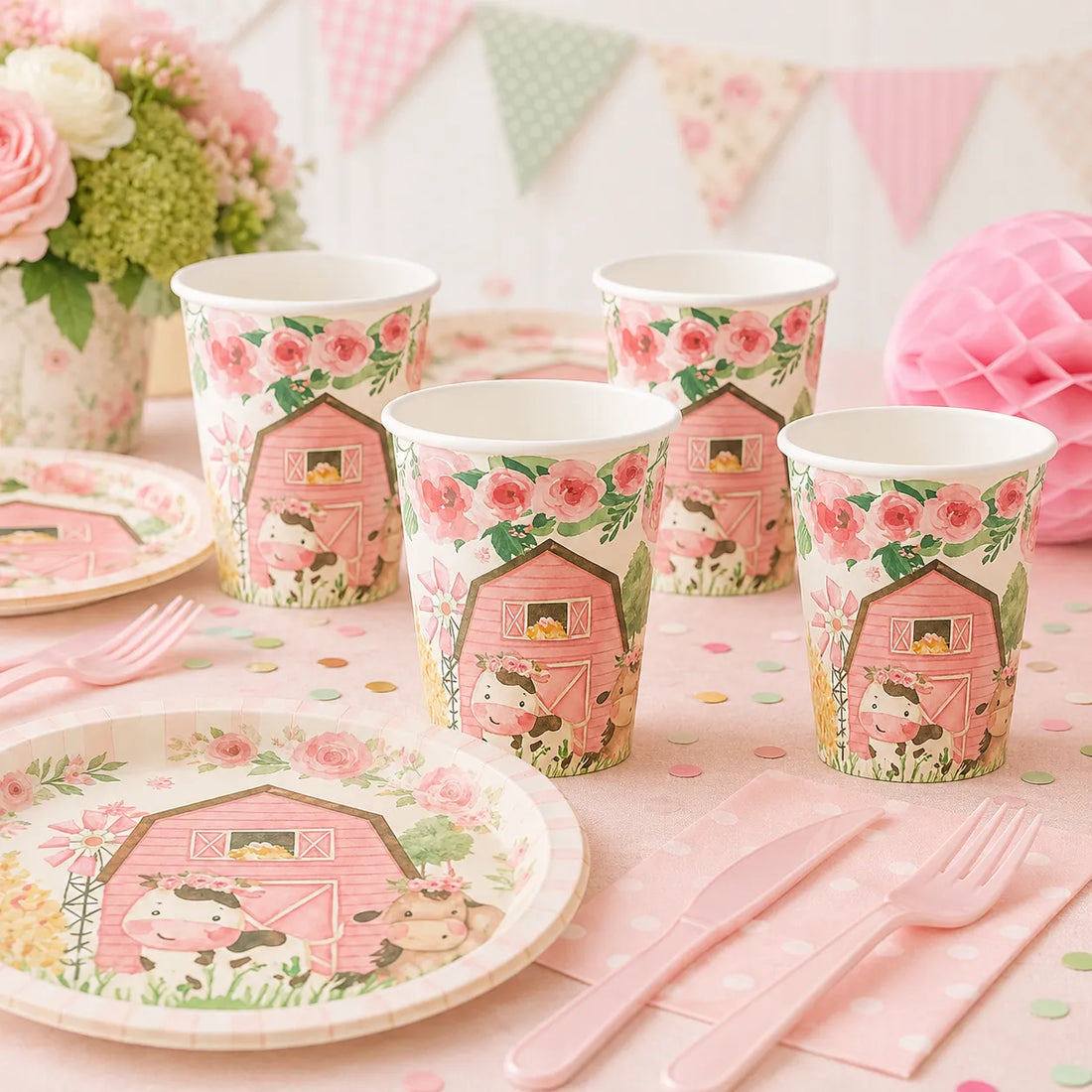 Gobelet Anniversaire Ferme Original