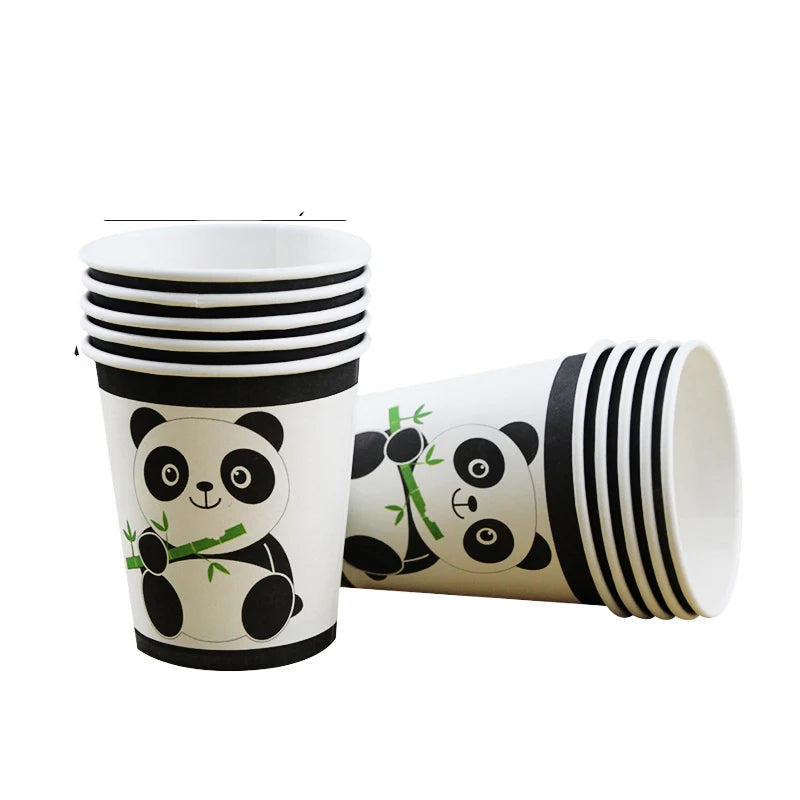 Gobelet Jetable Panda Mignon