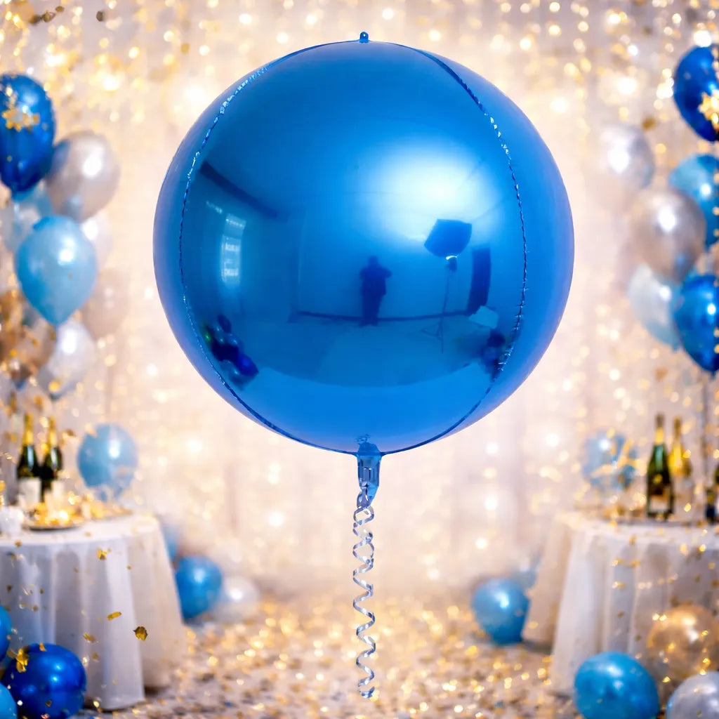 Gros Ballon 4D Bleu
