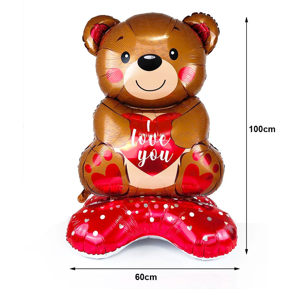 Gros Ballon Ours Brun Kawai