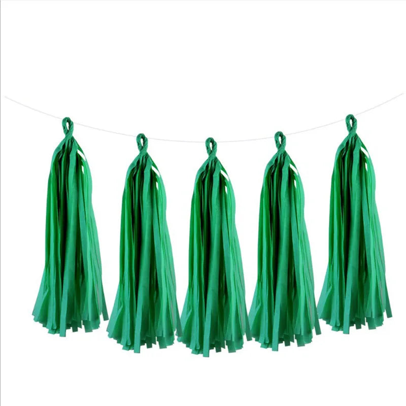 Gros Ballon Vert Clair Franges