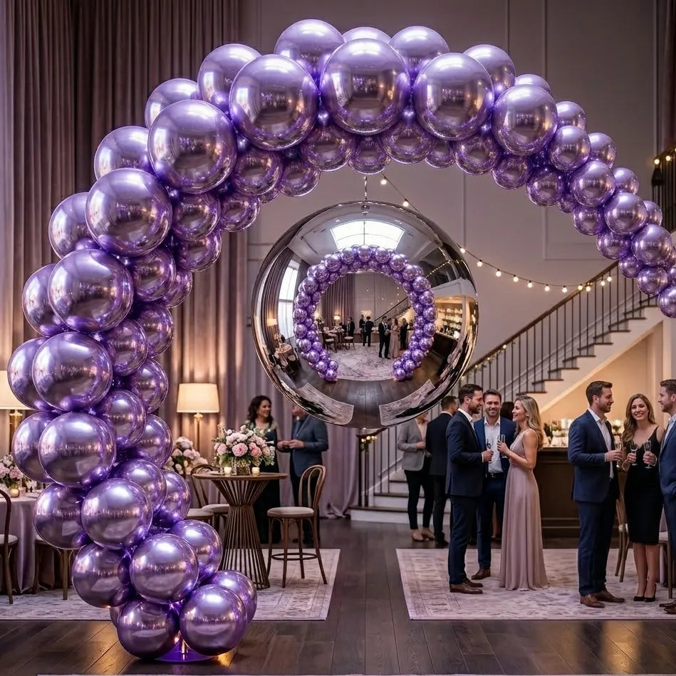 Gros Ballon Violet 4D Classe