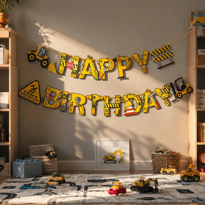 Guirlande Anniversaire Chantier