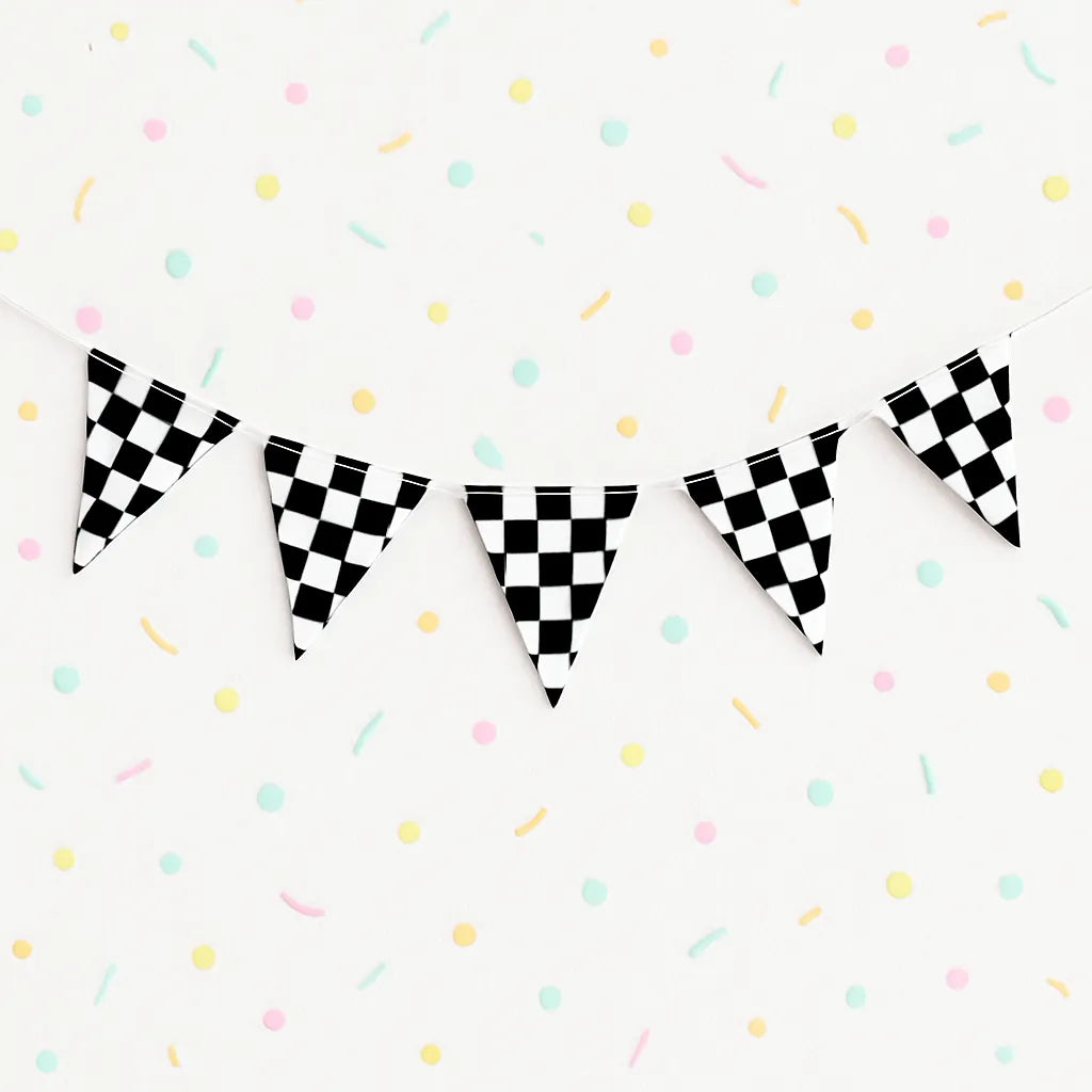 Guirlande Anniversaire Course De Voitures