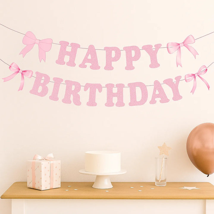 Guirlande Anniversaire Kawaï Girly