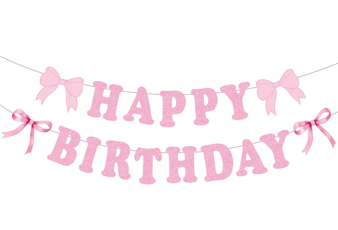 Guirlande Anniversaire Kawaï Girly Unique