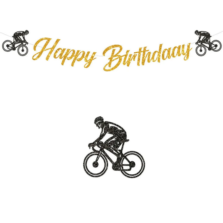 Guirlande Anniversaire Thème Cyclisme