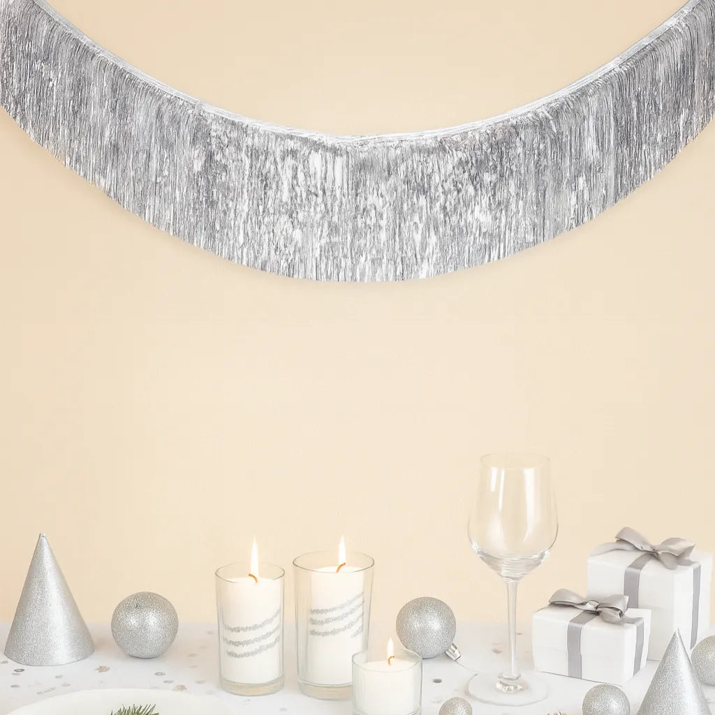 Guirlande Argenté Franges