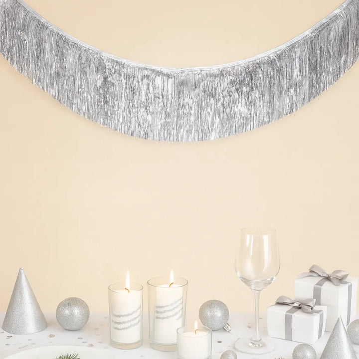 Guirlande Argenté Franges