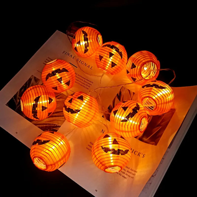 Guirlande Citrouille LED