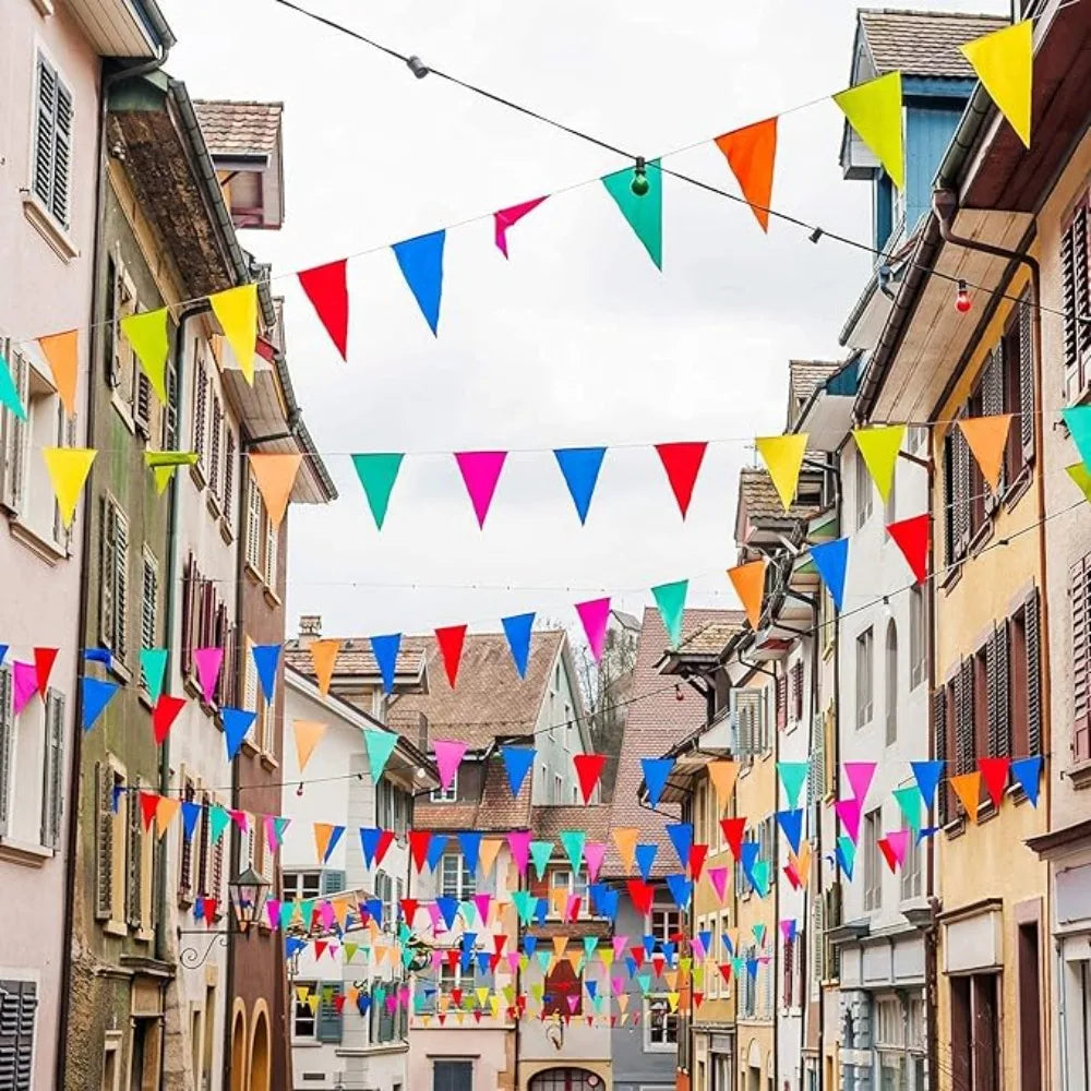 Guirlande Fanion Festive Multicolore chic