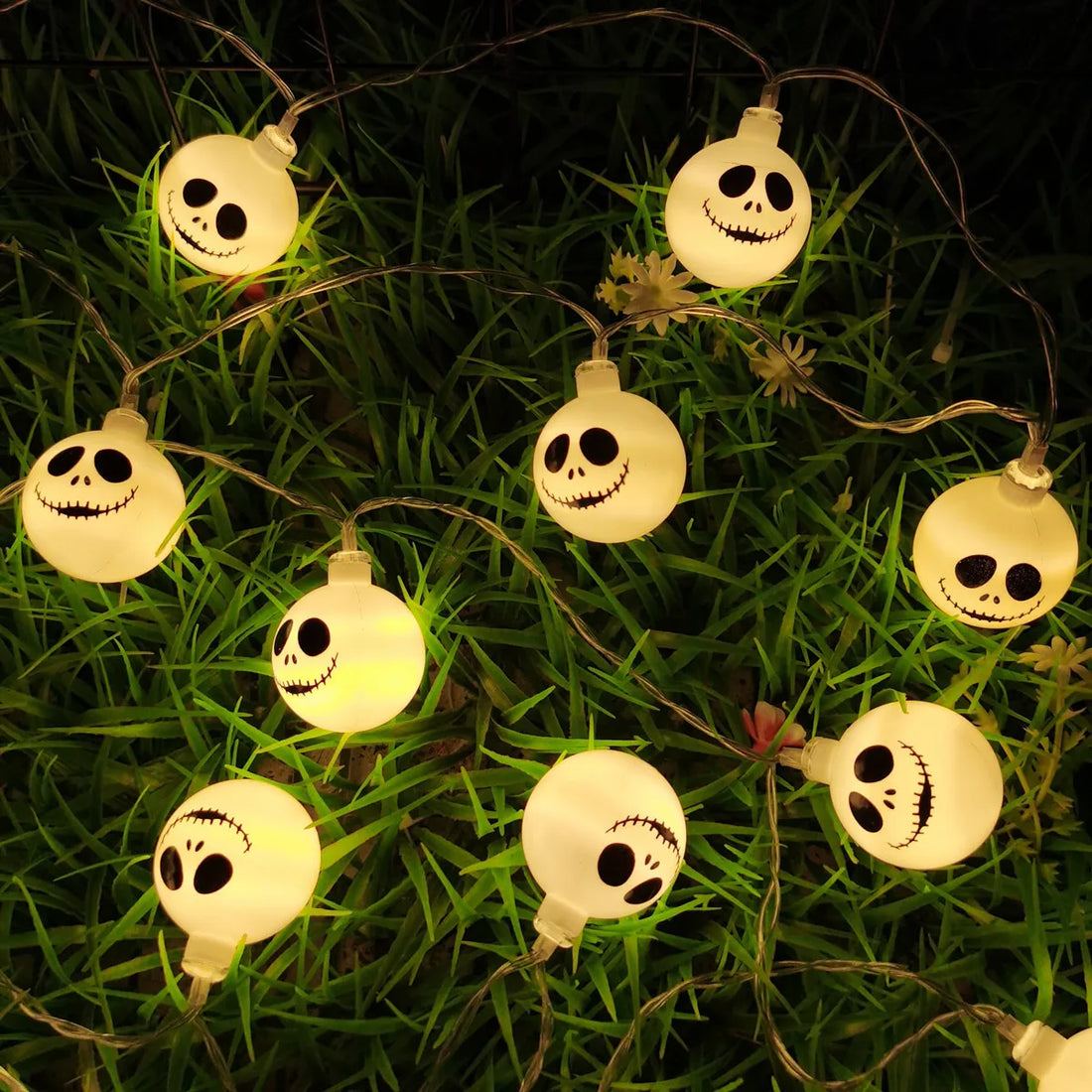 Guirlande Halloween Boules Fantôme
