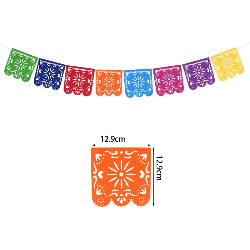 Guirlande Hawaienne Ajourée Colorée Design