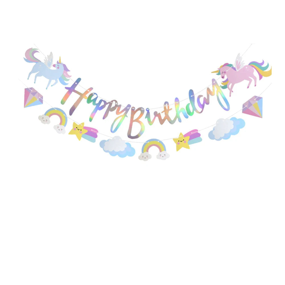 Guirlande Licorne Arc-en-ciel