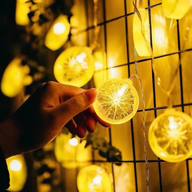 Guirlande Lumineuse Citron Design