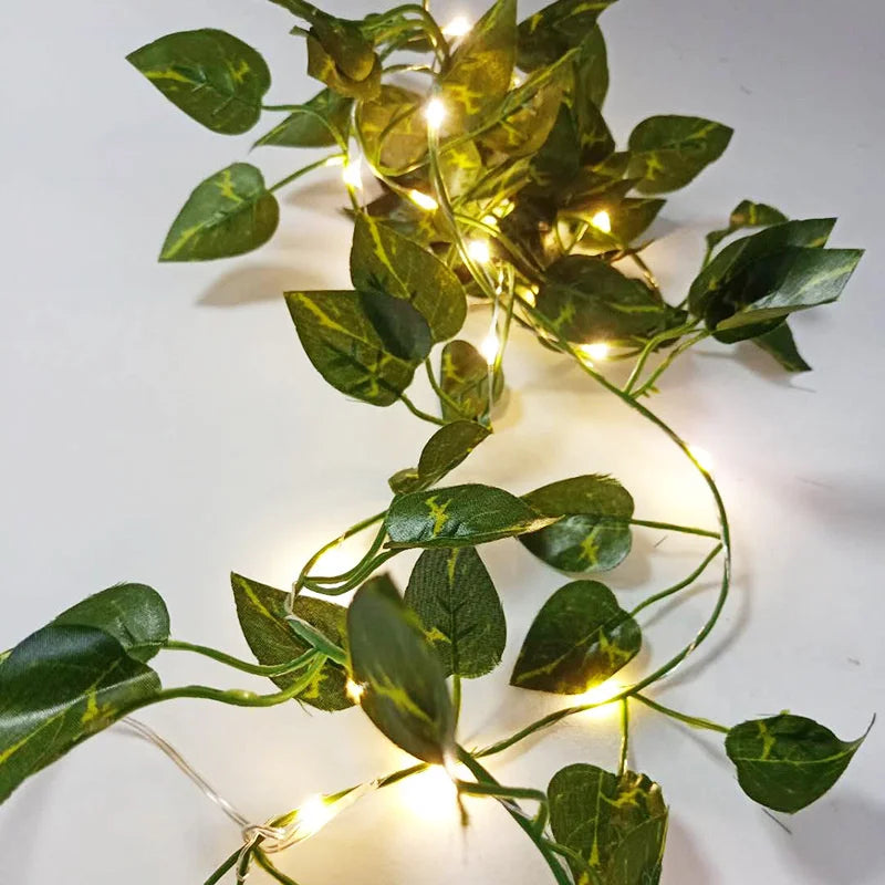 Guirlande Lumineuse Feuilles Stylé