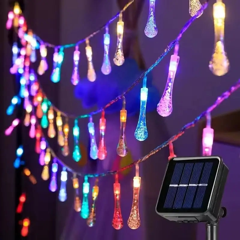 Guirlande Lumineuse Goutte D’Eau Multicolore