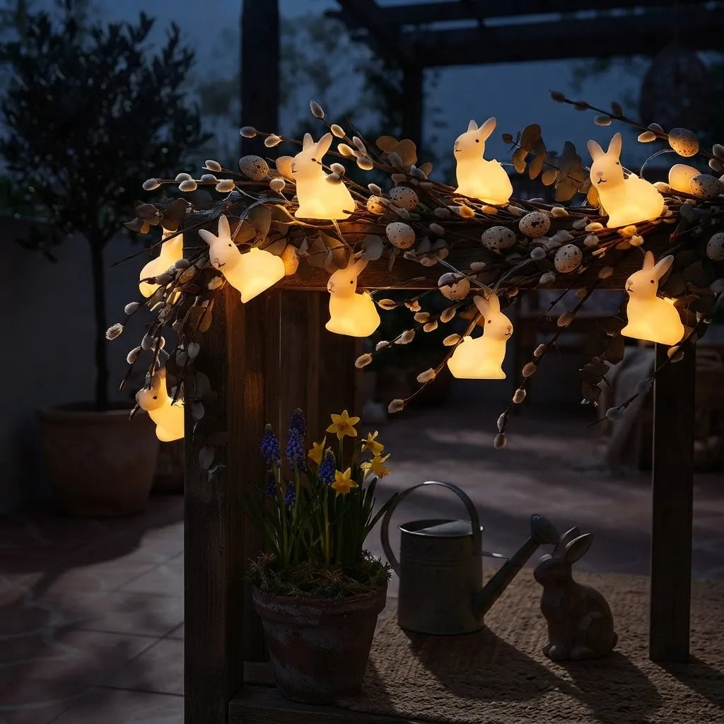 Guirlande Lumineuse Lapins LED Unique