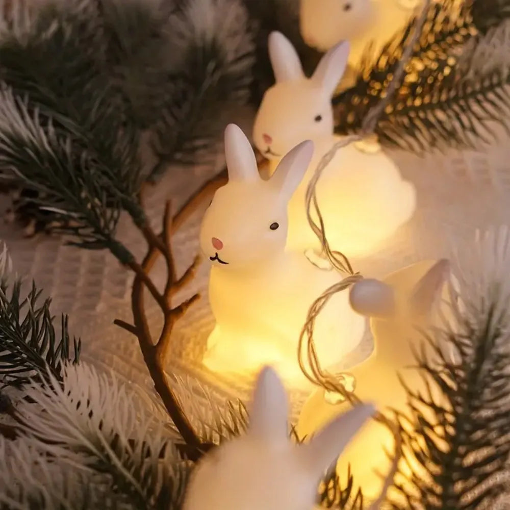Guirlande Lumineuse Lapins LED mignon