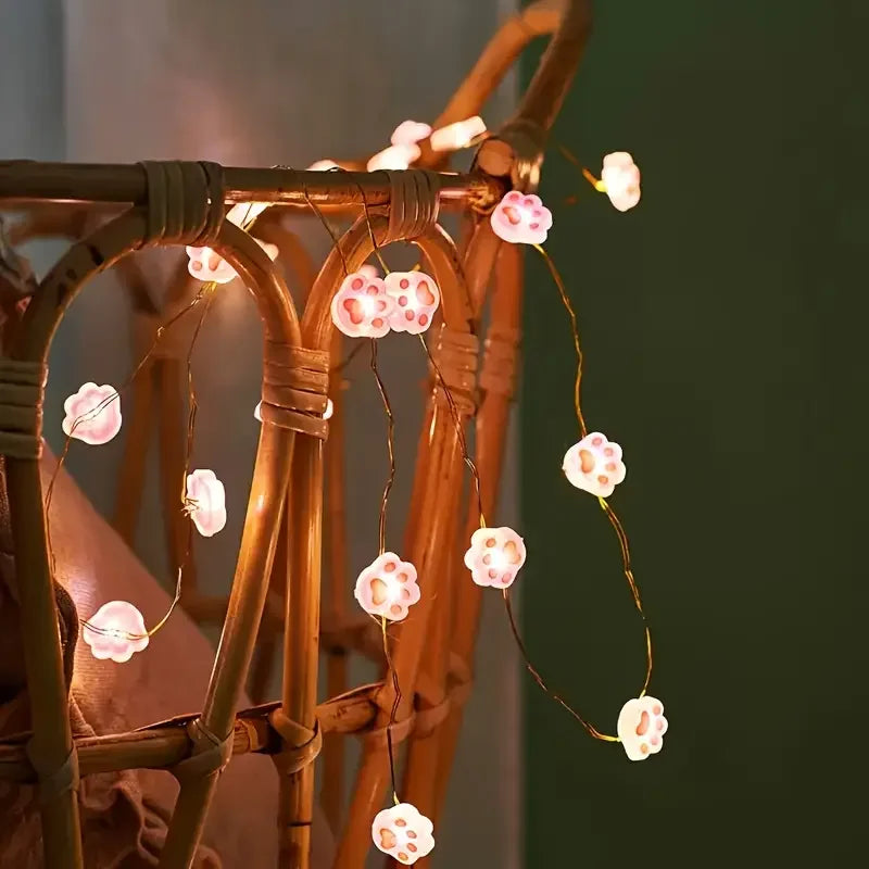 Guirlande Lumineuse Patte de Chat original