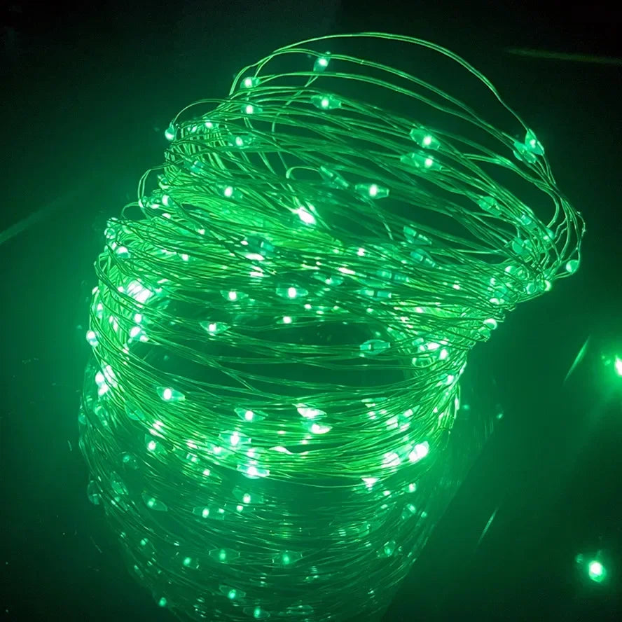 Guirlande Lumineuse Verte élégante 