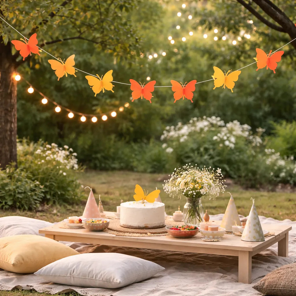 Guirlande Papillons en Papier Festive