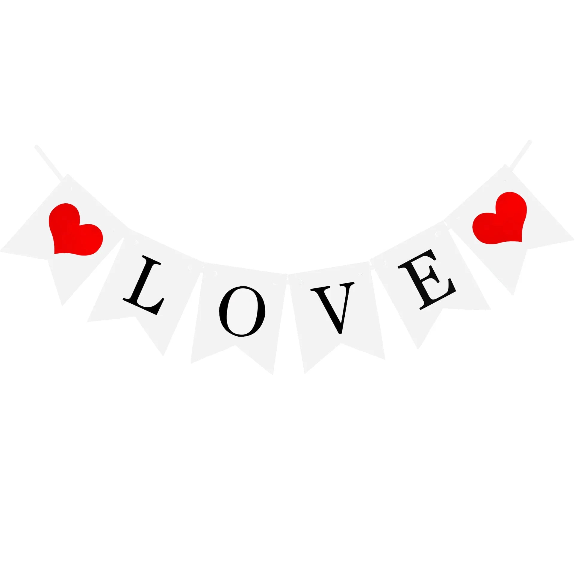 Guirlande Saint-Valentin LOVE chic