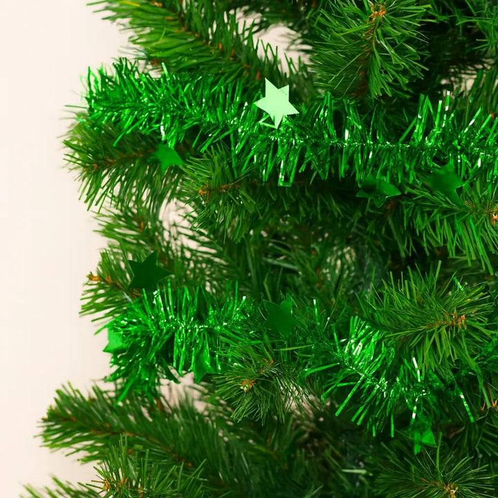 Guirlande Sapin Verte à Étoiles
