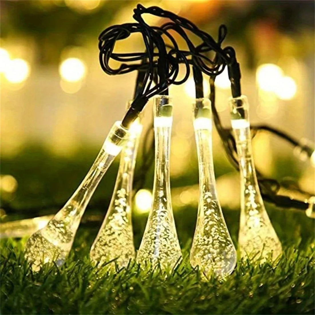 Guirlande Solaire Goutte D’Eau Noël