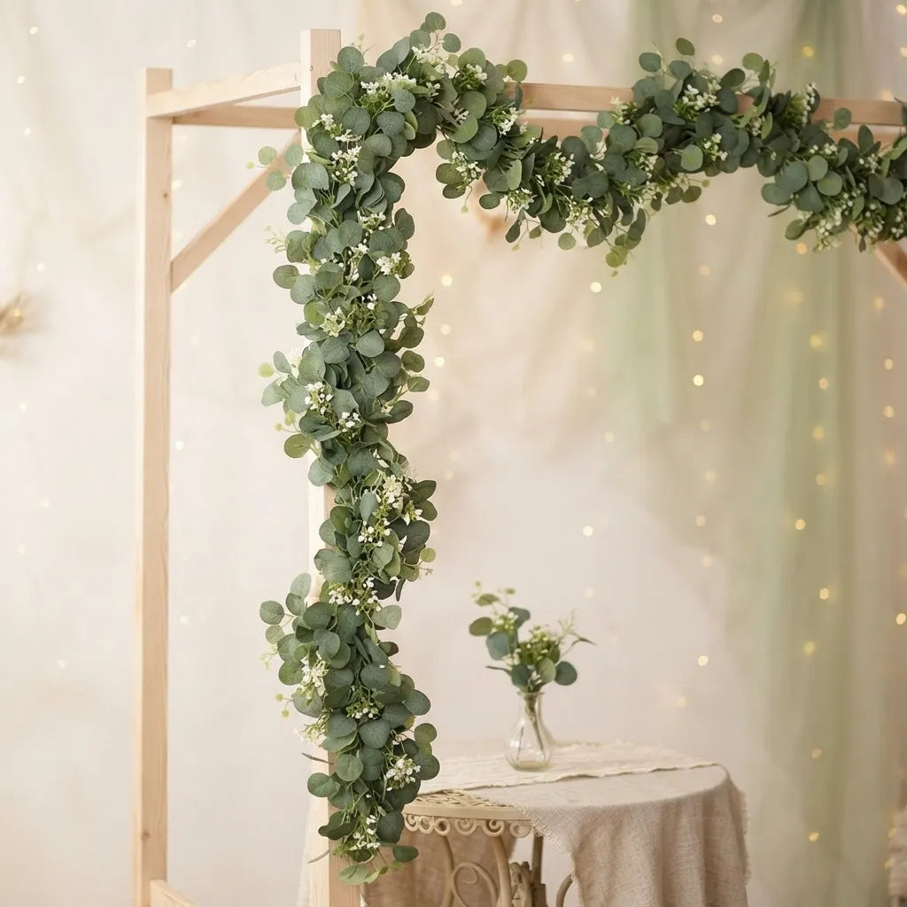 Guirlande de Feuilles d’Eucalyptus Pour Arche Cool