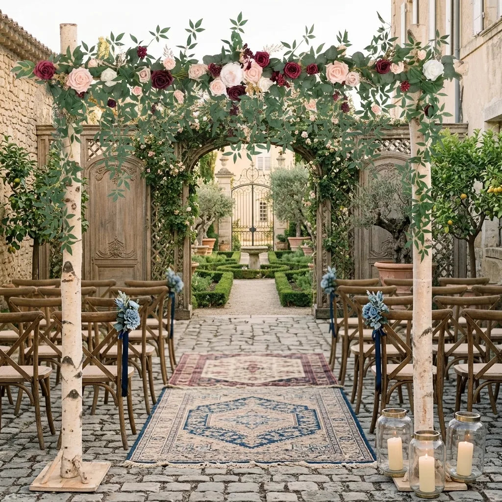 Guirlande de Fleurs Pour Arche Mariage Unique