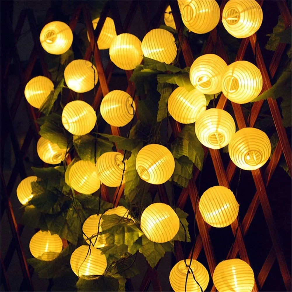 Guirlande de Lanternes Design Festive