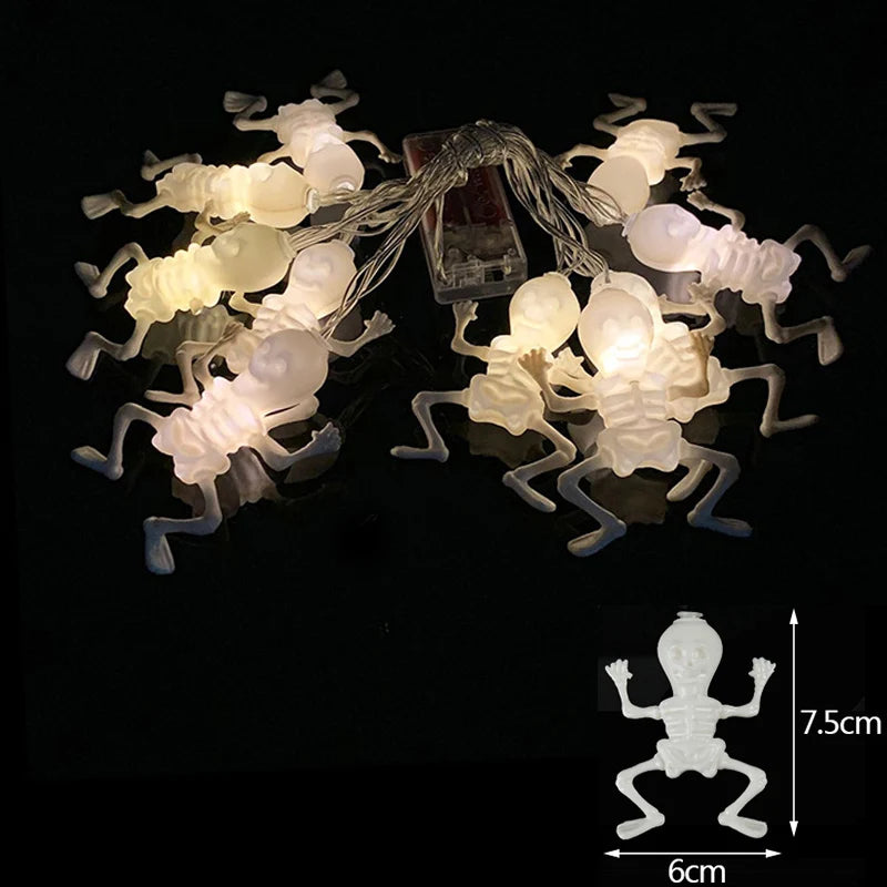 Guirlande de Squelettes Lumineux Originale