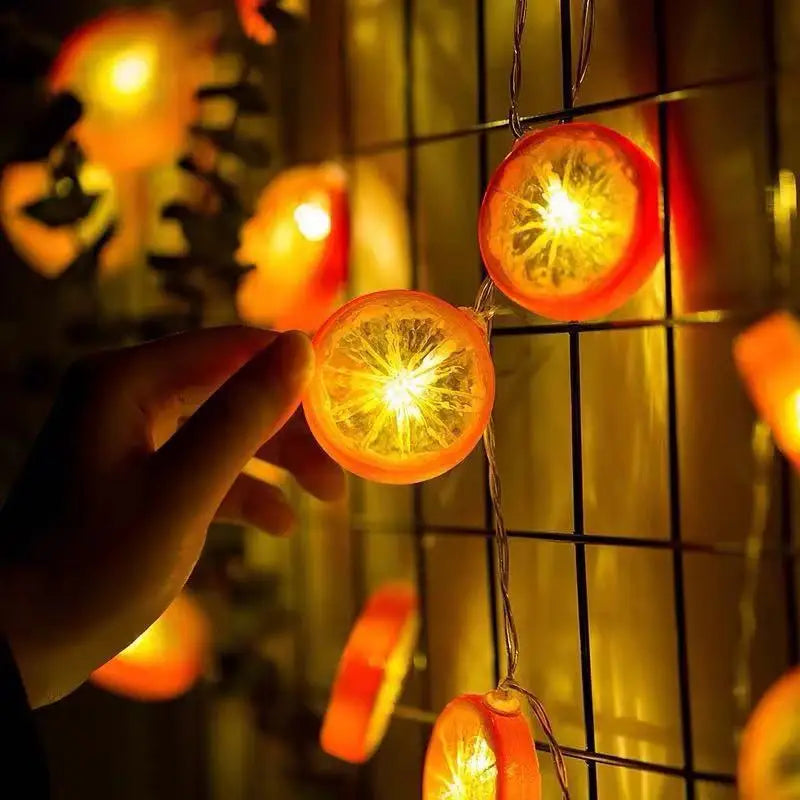 Guirlande de Tranches d’Orange Design